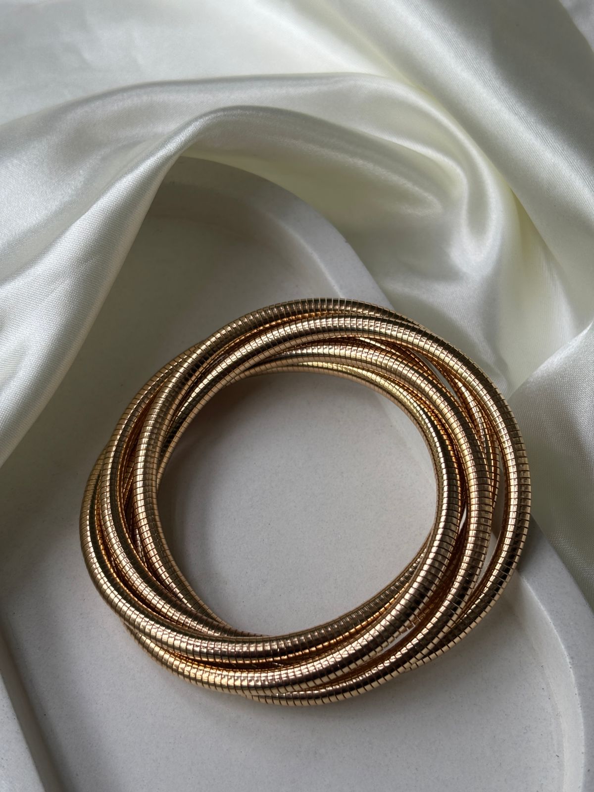 Infinity Coil Bracelet
