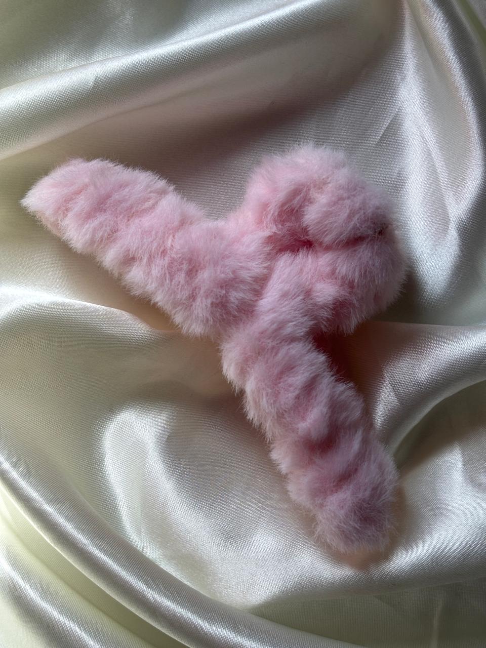 Fur Claw Hair Clutch