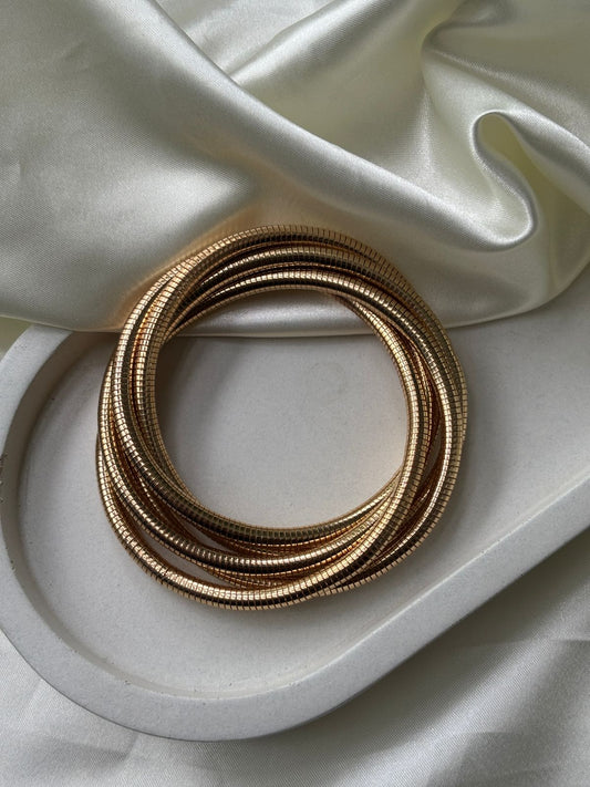 Infinity Coil Bracelet