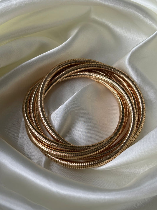 Infinity Coil Bracelet