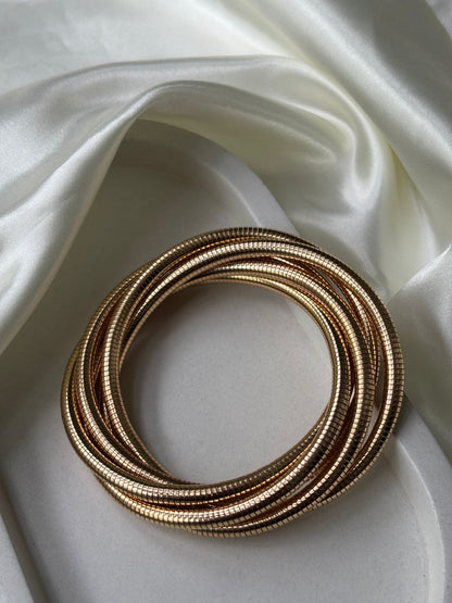 Infinity Coil Bracelet